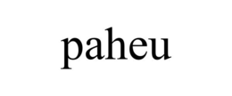PAHEU trademark