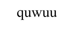QUWUU trademark