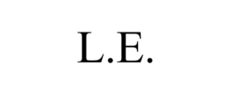 L.E. trademark