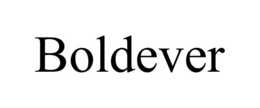 BOLDEVER trademark