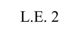 L.E. 2 trademark
