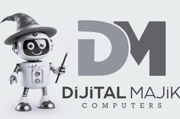DM DIJITAL MAJIK COMPUTERS trademark