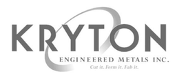 KRYTON ENGINEERED METALS INC. CUT IT. FORM IT. FAB IT. trademark
