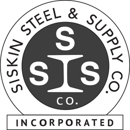 S S S CO. SISKIN STEEL & SUPPLY CO. INCORPORATED trademark