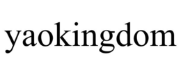 YAOKINGDOM trademark