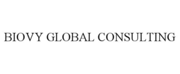 BIOVY GLOBAL CONSULTING trademark