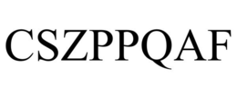 CSZPPQAF trademark