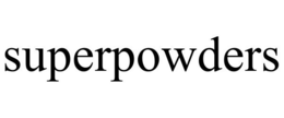 SUPERPOWDERS trademark