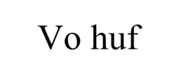 VO HUF trademark