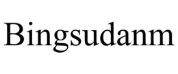BINGSUDANM trademark