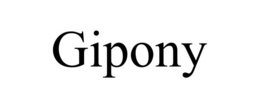 GIPONY trademark