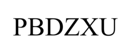 PBDZXU trademark