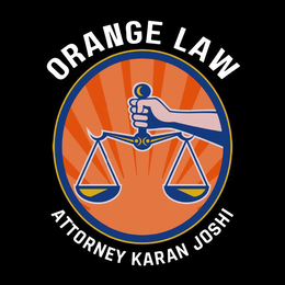 ORANGE LAW ATTORNEY KARAN JOSHI trademark