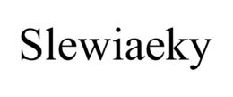 SLEWIAEKY trademark