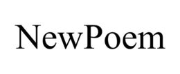 NEWPOEM trademark