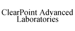 CLEARPOINT ADVANCED LABORATORIES trademark