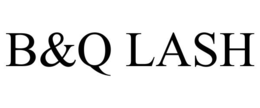 B&Q LASH trademark