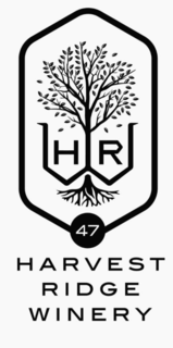 HARVEST RIDGE WINERY 47 H R trademark