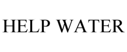 HELP WATER trademark