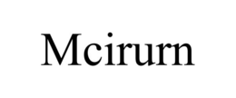 MCIRURN trademark