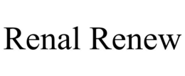 RENAL RENEW trademark