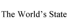 THE WORLD'S STATE trademark