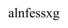 ALNFESSXG trademark