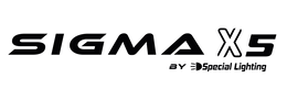 SIGMA X5 BY SPECIAL LIGHTING trademark