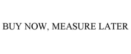 BUY NOW, MEASURE LATER trademark