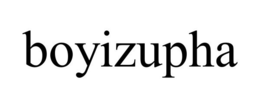 BOYIZUPHA trademark