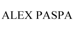 ALEX PASPA trademark