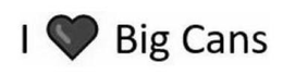I BIG CANS trademark