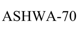 ASHWA-70 trademark