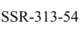 SSR-313-54 trademark