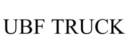 UBF TRUCK trademark
