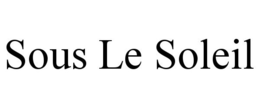 SOUS LE SOLEIL trademark