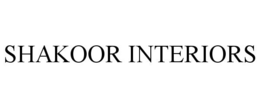 SHAKOOR INTERIORS trademark