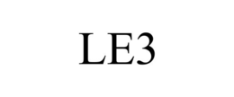 LE3 trademark