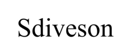SDIVESON trademark