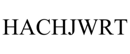 HACHJWRT trademark