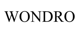 WONDRO trademark