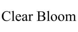CLEAR BLOOM trademark
