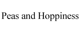 PEAS AND HOPPINESS trademark