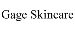 GAGE SKINCARE trademark