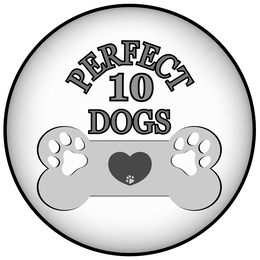 PERFECT 10 DOGS trademark
