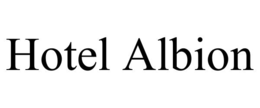 HOTEL ALBION trademark