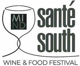 MIND SANTÉ SOUTH WINE & FOOD FESTIVAL trademark