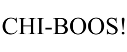 CHI-BOOS! trademark