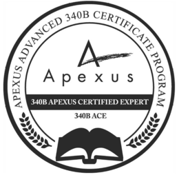 APEXUS ADVANCED 340B CERTIFICATE PROGRAM A APEXUS 340B APEXUS CERTIFIED EXPERT 340B ACE trademark