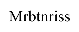 MRBTNRISS trademark
